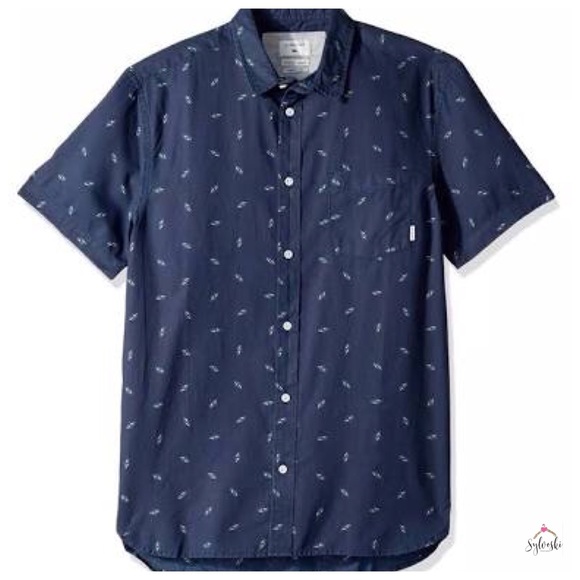 ๐ Quiksilver Fuji Mini Motif Short Sleeve Shirt - Picture 2 of 8